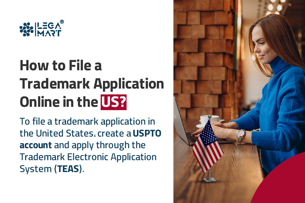 How to file a trademark application online in the US?