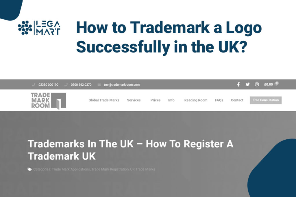 how to trademark a logo in the UK