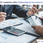 A lawyer briefing his client about Citizenship by investment in the EU