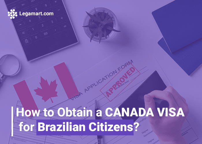 An approved visa application for a Canada Visa for Brazilian Citizens