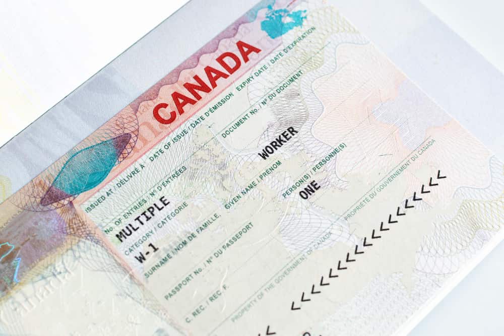canadian working visa passport immigration canada concept 1 min - working holiday visa for Italian Citizens in Immigration Law