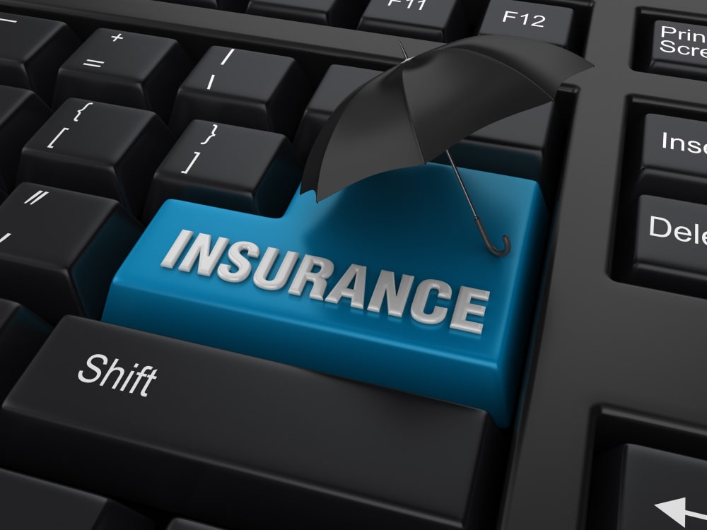 computer keyword with umbrella insurance word min - Types of Shipping Insurance in General