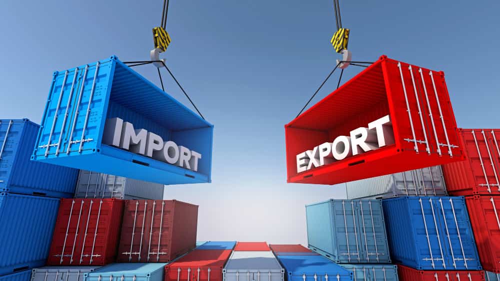 A picture of import and export relating to International traders and discount requests