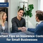 A legamart lawyer briefing client on Insurance contracts for small businesses