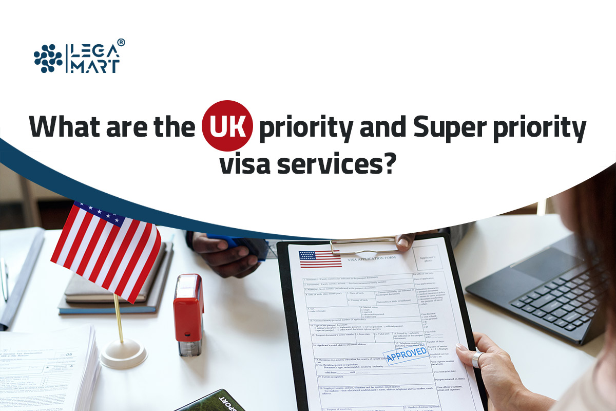 What are the UK priority and super priority visa services?