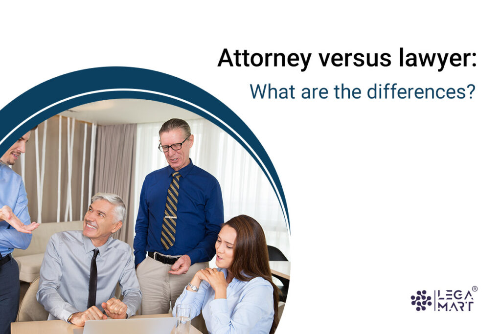 What is the difference between attorney and lawyer?