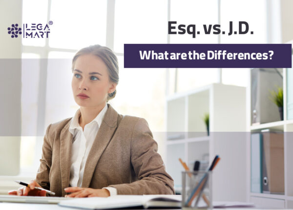 A women learning about the difference in Esq and J.D