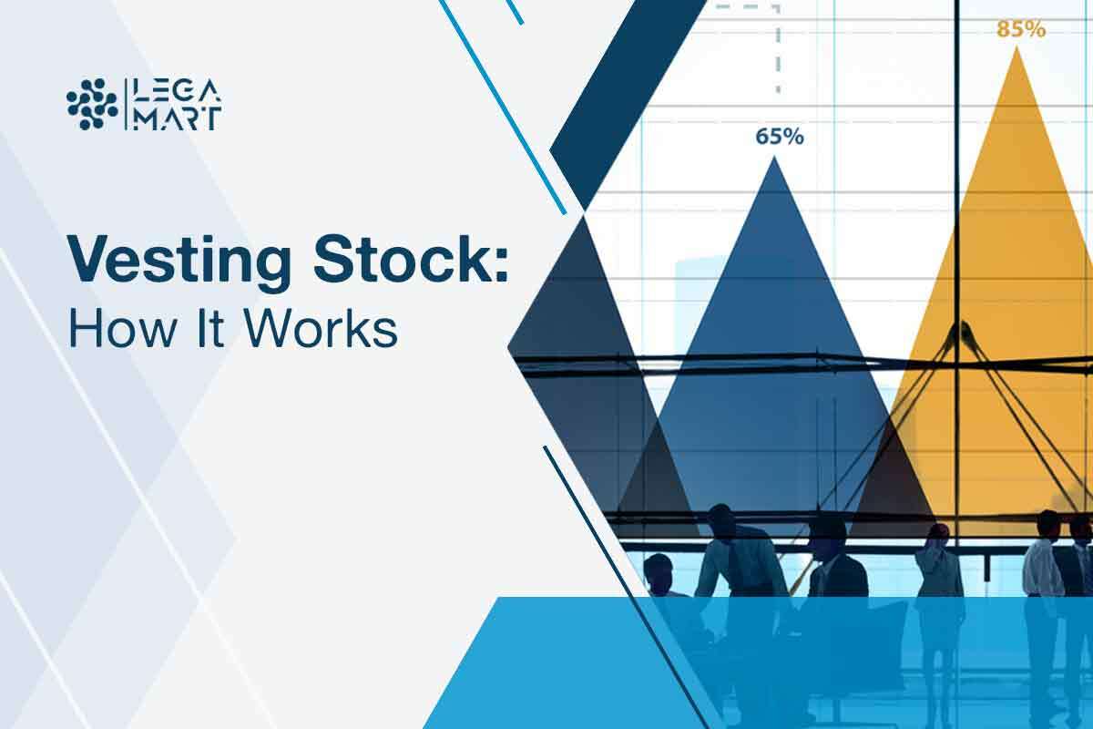 A company poster on vesting stock and how it works