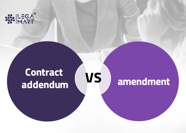 Difference between contract addendum and amendment