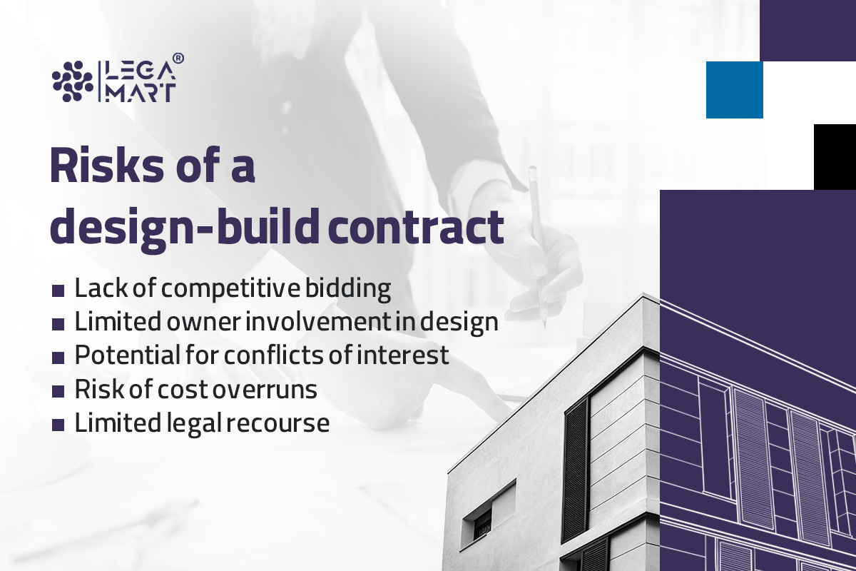 Risks involved in a design-build contract