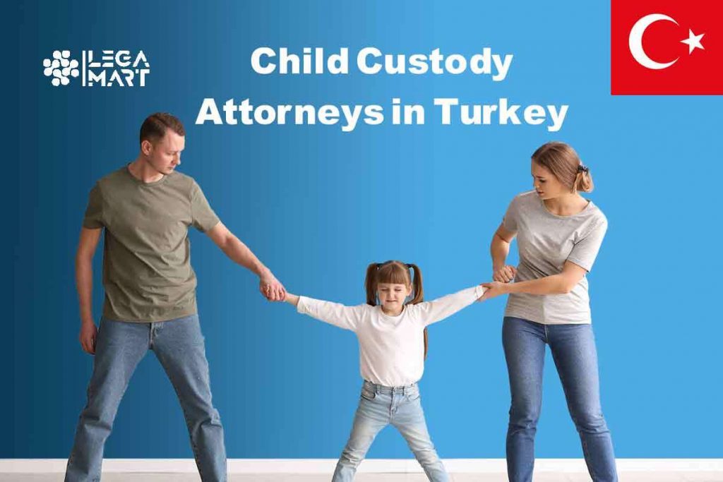 A couple pulling their child from each other over the battle of child custody