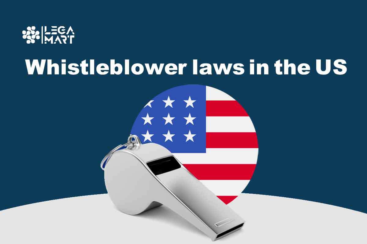 A whistle kept along with US flog in a conference on Whistleblower laws in the US