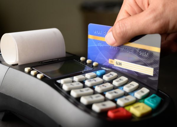 A person making a Secured Transactions through their credit card