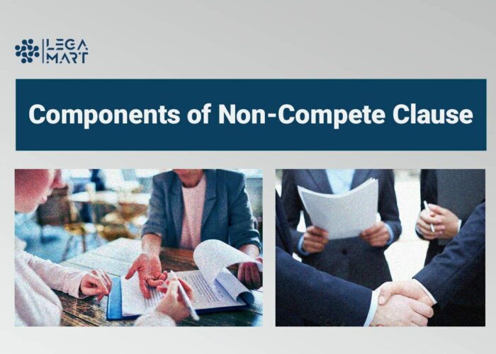 A employer and employee discussing on non-compete clause
