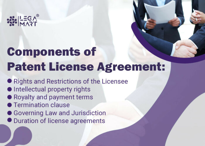 Components of a patent license agreement