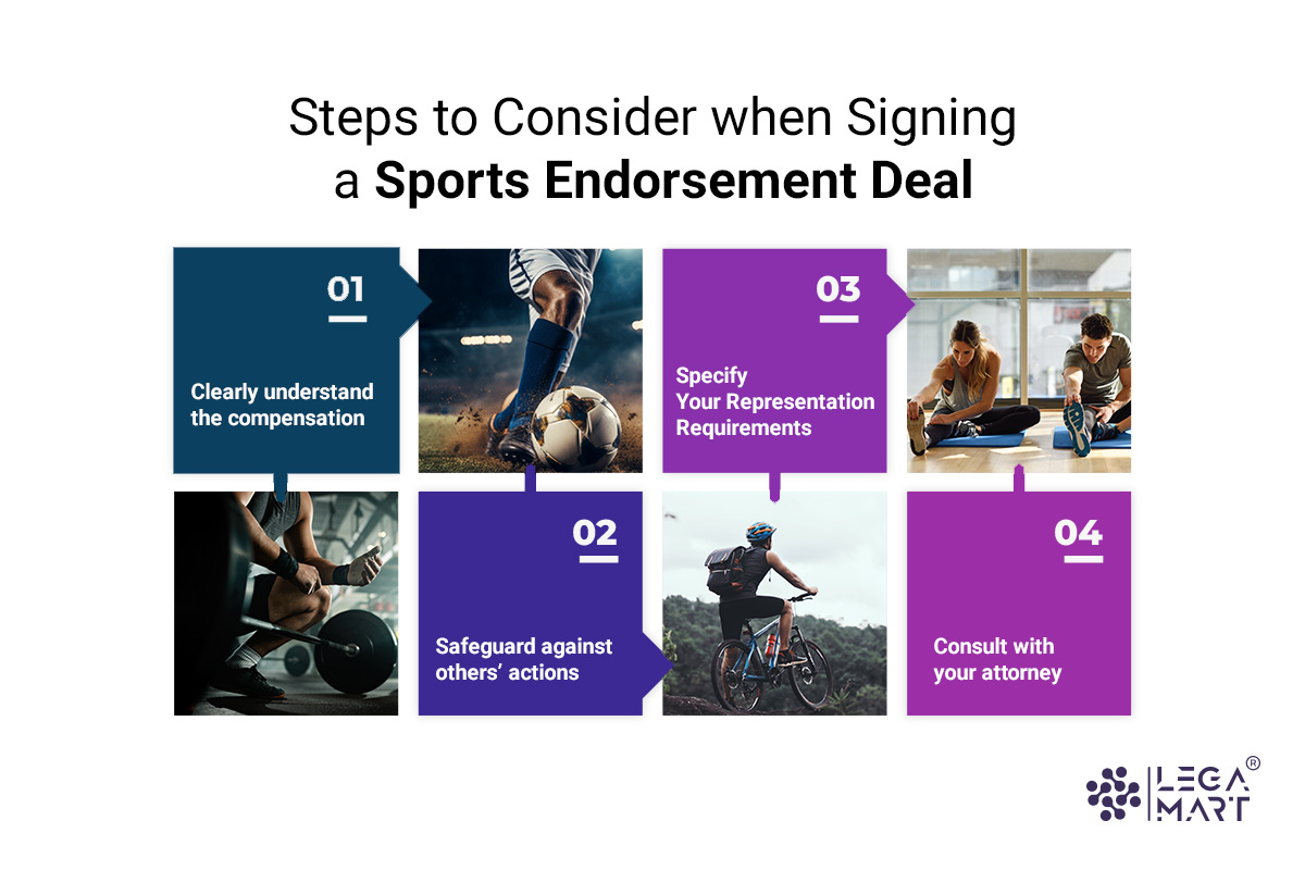 important things to consider when signing a sports endrosement deal