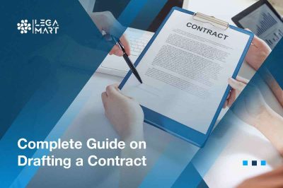 A lawyer pointing on a clause while Drafting a Contract