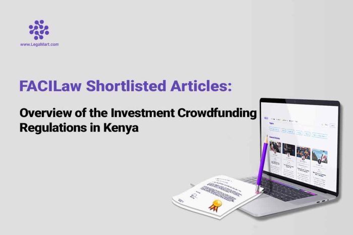 A organization dealing in Investment Crowdfunding Regulations in Kenya