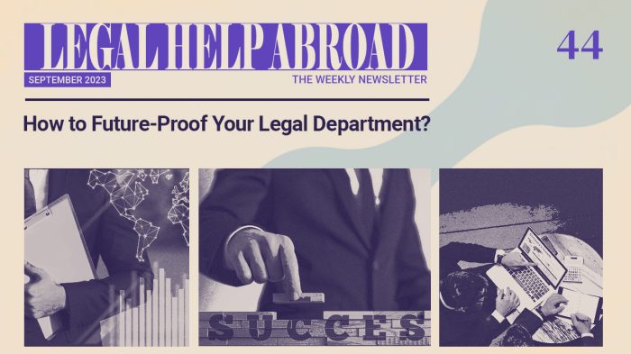 How to future proof your legal department?