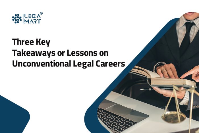 A lawyer researching on Unconventional Legal Careers
