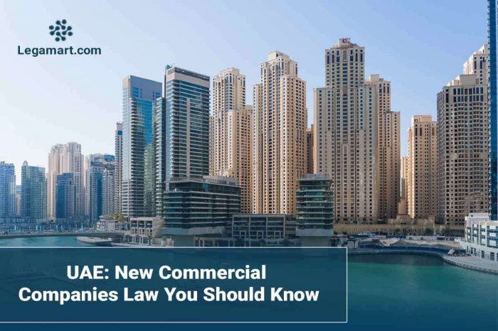Buildings picture in a conference on UAE New commercial companies law