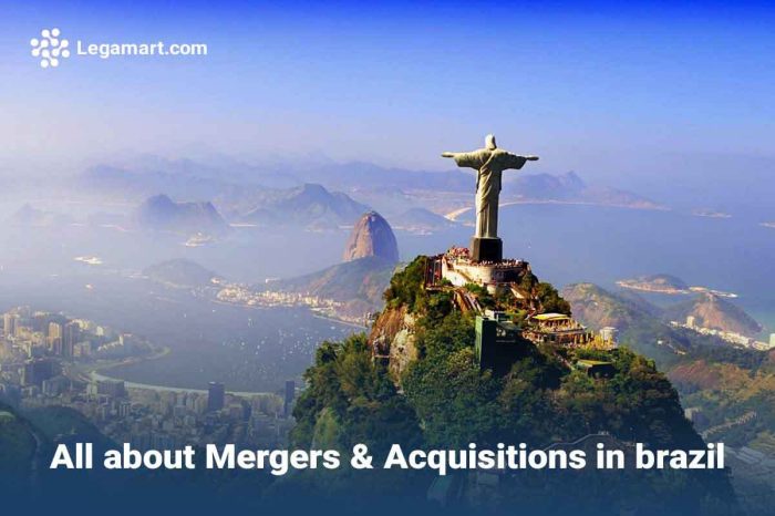 A beautiful scenic beauty depicting Mergers and Acquisitions in Brazil