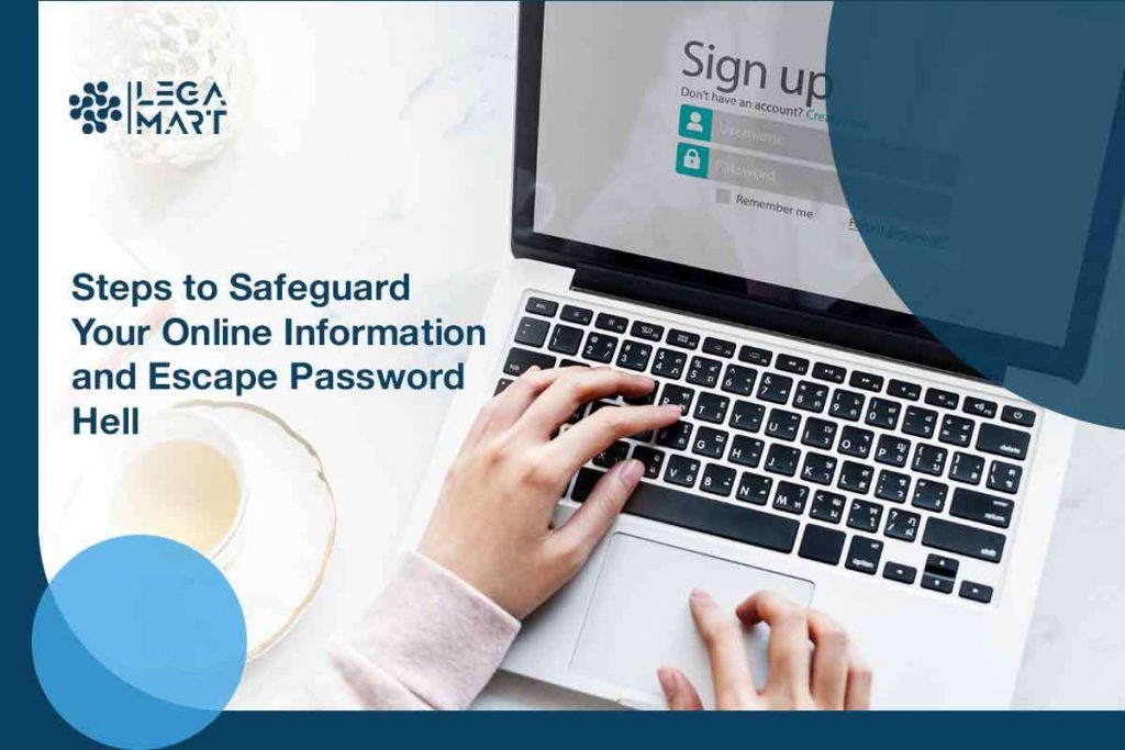 A man giving a webinar on Safeguard Your Online Information